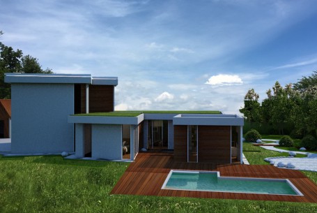 Nuova villa moderna in Piemonte